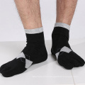 Custom Men Sports Crew Socks Five Fingers Toe Socks Cotton With Graphics